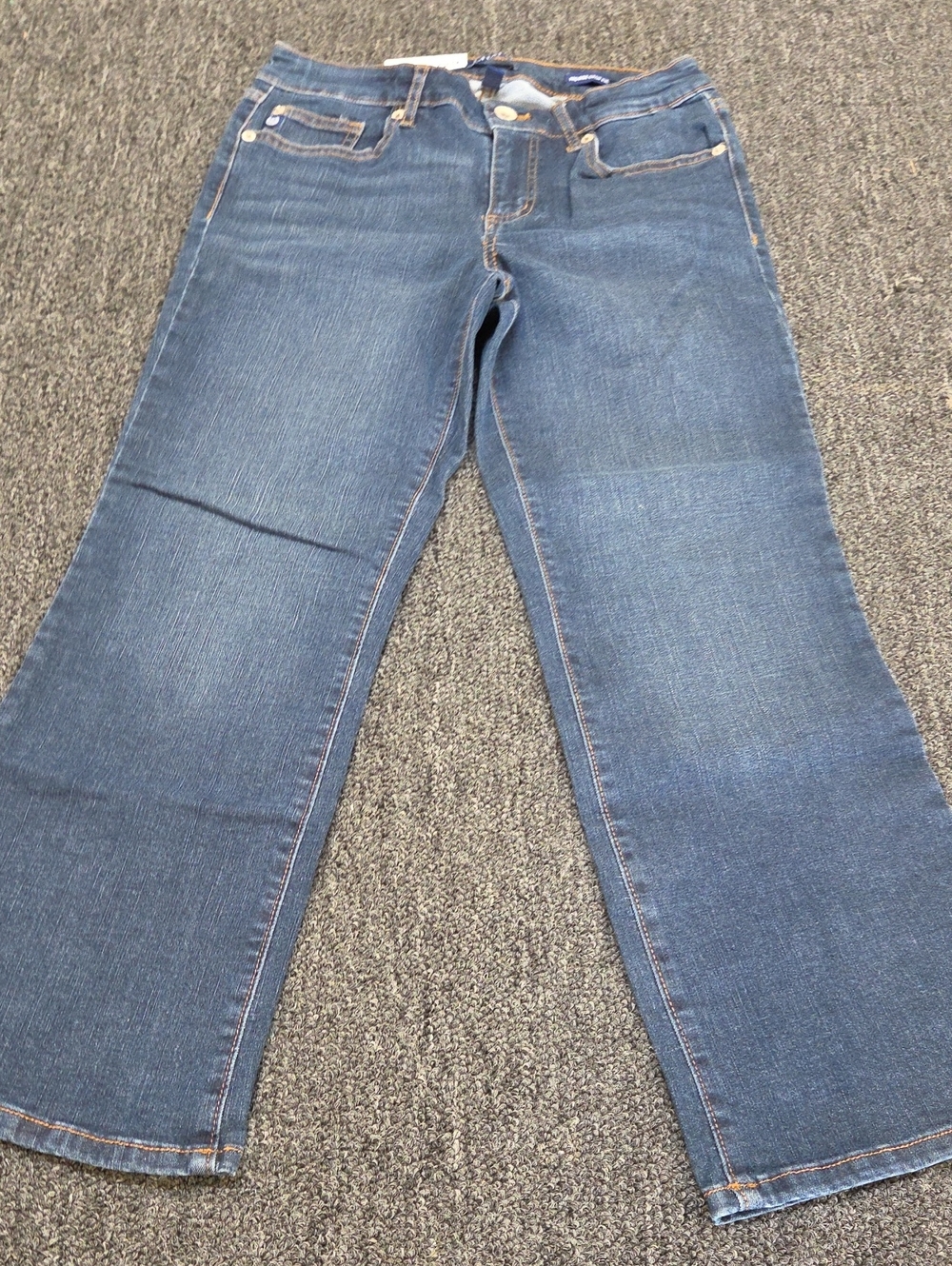 (#4C) Chaps Women's Blue Wide Leg Jeans